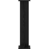  Stalak za biljke 2 pcs Crni Hrast 25 x 25,5 x 100,5 cm | shoptok.hr