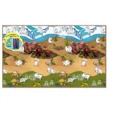 podloga za igranje dinosaurus + 6 flomastera 200 x 120cm