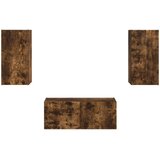  Set TV komoda Zidne 2 pcs Dimljeni hrast Konstruirano drvo | Eponuda.ba
