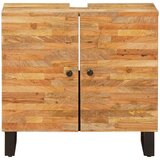  Kupaonski ormarić za sudoper s vratima Prirodna 62 x 33 x 58 cm | shoptok.hr