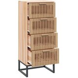 vidaXL Visoka komoda 40 x 30 x 95 cm od konstruiranog drva | shoptok.hr