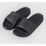Embossed Slides Sandali black out