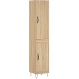  Visoka komoda hrasta sonome 34,5x34x180cm od konstruiranog drva | shoptok.hr