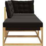  Sekcijski kavč z blazino Bela 241,5 x 83 x 73 cm, (5000270207) | Shoptok.si