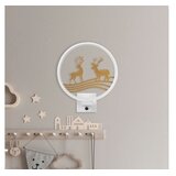 Opviq XMAS30 Zidna lampa, bijelo-zlatna | Eponuda.ba