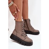 VINCEZA Women's Workery Boots on Platform with Lining | Shoptok.si