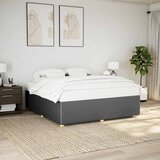  Okvir za krevet bez madraca smeđesivi 180x200 cm od tkanine | shoptok.hr