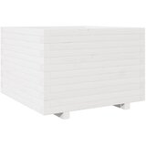  Vrtna sadilica bijela 70x70x49,5 cm od masivne borovine | Eponuda.ba