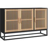 Maison Chic Komoda - Predalnik črna 105x30x65 cm inženirski les, (21716347) | Shoptok.si