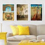 Wallity Set uramljenih slika 3BC_UN1385243, 3 dijela | Eponuda.ba