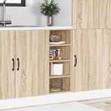 vidaXL Spodnja omarica sonoma hrast 30x44,5x81,5 cm iverna plošča | Shoptok.si