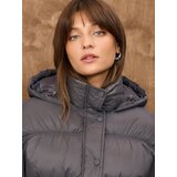 Sinsay Pufasta jakna s kapuljačom i vezicama | shoptok.hr