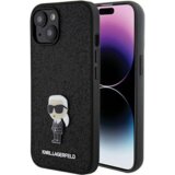  originalen karl lagerfeld ovitek KLHCP15MGKNPSK za iphone 15 plus črn ovitek z bleščicami - glitter iml nft iconic Cene