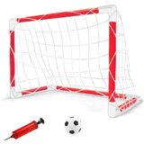 Magic Toys Crveni set nogometnih golova s ​​loptom i mrežom 41x62x30cm Cijene