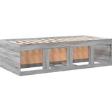  Dnevni krevet s ladicama bez madraca siva boja hrasta 90x190 cm | Eponuda.com