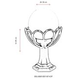 Opviq Vanjska zidna lampa BSU-68081-BSY-M7-KOP, 45 cm, IP65, E27, Crna | Eponuda.ba