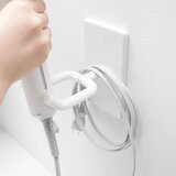 YAMAZAKI Crni metalni zidni držač za fen Film Hook – | shoptok.hr