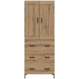  Highboard 2 kom. Umjetnički hrast 69,5 x 34 x 180 cm | shoptok.hr