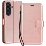 Oem Mayaxess, Denarnica etui Galaxy A57 z zapestnim trakom in stojalom, Šampanjec roza, (5000273969) | Shoptok.si