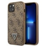Guess Futrola za iPhone 13 Mini Brown Triangle Logo Cardslot ( GSM168185 ) Cene