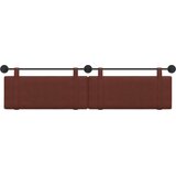  Držeće uzglavlje Zidne Sjajno smeđa 210 x 55 x 5 cm Antikni PU - Sjajna smeđa 200 cm bez LED | shoptok.hr