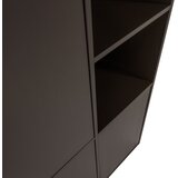 WOOOD Temno rjava modularna omarica iz masivnega bora 108x215 cm Meggy – | Shoptok.si