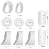 Jiuuy silikonski petelin prstan 77341221-3 abs tpe, (21217999) | Shoptok.si