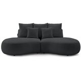 Bobochic Paris Temno siv kavč iz tkanine bouclé 260 cm Saint-Germain - Bobochic Paris Cene