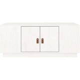 Klubska mizica bela 100x50x41 trdna borovina, (20711444) | Shoptok.si