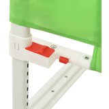 vidaXL sigurnosna ograda za dječji krevet zelena 150 x 25 cm tkanina Cijene