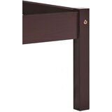  Posteljni okvir temno rjav iz trdne borovine 90x200 cm, (20606433) | Shoptok.si