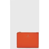 Furla Usnjena denarnica ženska, oranžna barva, WP00319 HSF000 VIT00