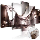  Slika na akrilnom staklu - Golden Storm [Glass] 200x100 | shoptok.hr