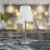  LED prigušiva dodirna punjiva stona lampa ELBA LED/1,6W/800 mAh mat hrom/proziran | Eponuda.com