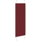 vidaXL Plisirana senčila Bordeaux Red 40x150 cm Širina tkanine 39,4 cm | Shoptok.si