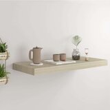  Plutajuća zidna polica boja hrasta 60 x 23 5 x 3 8 cm MDF | shoptok.hr
