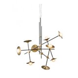 Vesta 319 visilica 9*G9 antique brass/black | Eponuda.com
