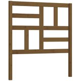  Uzglavlje za krevet boja meda 96 x 4 x 104 cm masivna borovina | shoptok.hr