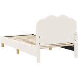  za djecu s uzglavljem Krem 80 x 160 cm Bouclé | shoptok.hr