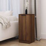 vidaXL Komoda rjavi hrast 30x30x70 cm konstruiran les Cene
