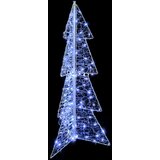 vidaXL Božično drevo med 100 LED Hladno belo 120 cm Akril | Shoptok.si
