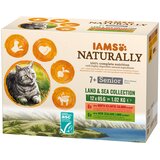 IAMS Naturally Senior - 24 x 85 g Land & Sea Collection | shoptok.hr