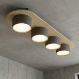  plafonsko svetlo diaz 4xGX53/12W/230V crna/smeđa | Eponuda.com