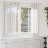 Voile zavjese s ušicama 2 kom krem 140x175 cm | shoptok.hr