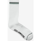 Jack & Jones muške čarape 12268551, 3 para, Bele