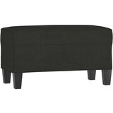  Klupa crna 70x35x41 cm od tkanine - Crna 70 x 35 x 41 cm | shoptok.hr