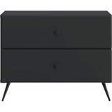  Noćni ormar Crna 62 x 34,5 x 47,5 cm Konstruirano drvo | shoptok.hr