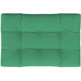  Jastuk za palete zeleni 120 x 80 x 12 cm od tkanine | shoptok.hr