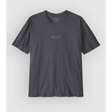 Patagonia 95 Oval Logo Oversized T-shirt smolder blue | Shoptok.si