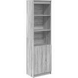 vidaXL Visoka komoda siva sonome 50x35x180 cm od konstruiranog drva | shoptok.hr